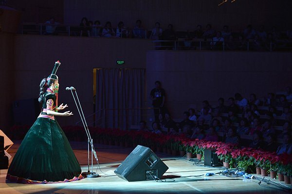 蒙古族之花  青年女高音云霞碩士畢業獨唱音樂會在京舉辦